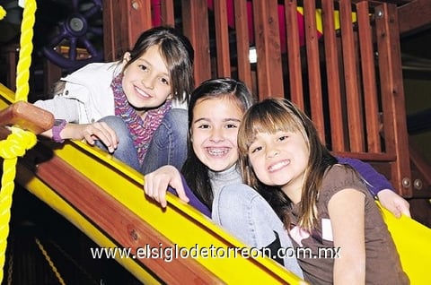 Sofía, Luciana e Ivanna.