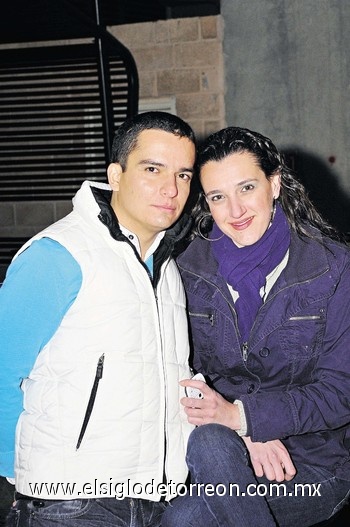 Alejandro e Hilda.