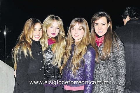 Ana Paula Anaya, Aída Sambuci, Laura Rodríguez y Sonia Anaya.