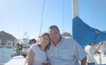 MAWI López y Javier Bonillas en Los Cabos
San Lucas.