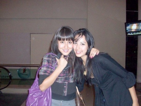 VICKY Carlon y Laura Padilla.