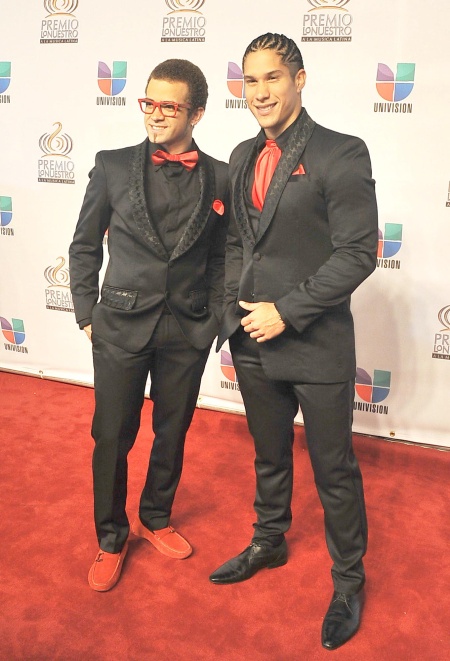 Los venezolanos Chino y Nacho se mostraron entusiasmados cuando ganaron en la categoría Album del Año/Tropical, premio que se disputaron con Juan Luis Guerra, nominado por su disco 'A Son de Guerra'.