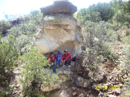 En la sierra de sonora. Fotografía enviada por Ramiro Delgado.