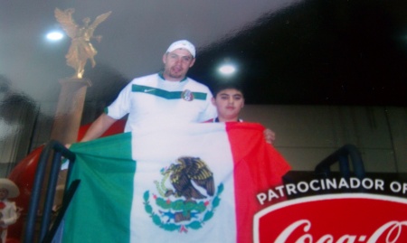 Partido México vs Bosnia. Fotografía enviada por Daniel cabello.