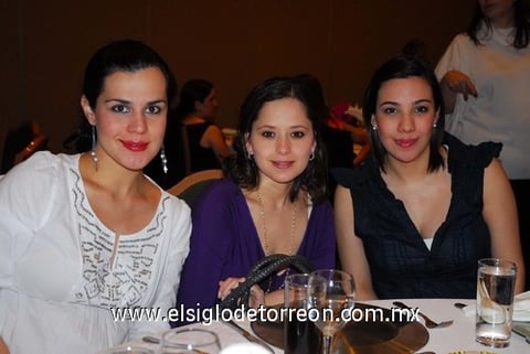 Elena, Susy y Andrea.