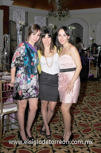 Ana Sofía Pérez, Sofía Garza y Marcela de Trasfí.
