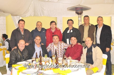 José, Lalo, Jaime, Gabo, Javier, Coky, Jaime, Martín, Jesús, Carlos y Edelmiro.