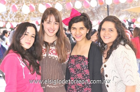 Belém, Anilú, Dani y Mariana.