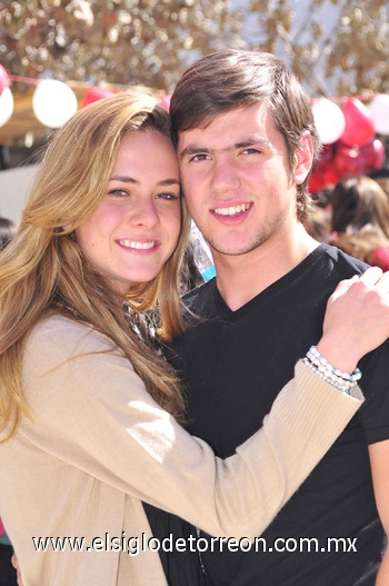 Luisa Villarreal y Juan Pablo Gómez.