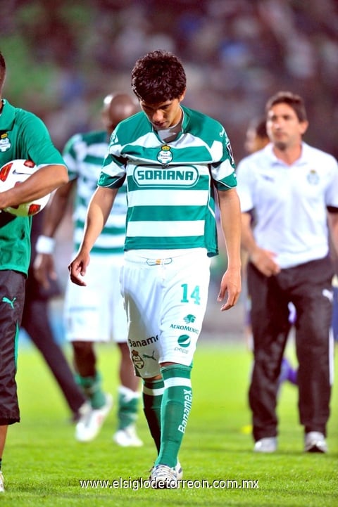 Los albiverdes mostraron frustración ante la eliminación de la Concacaf a manos de La Máquina de la Cruz Azul.