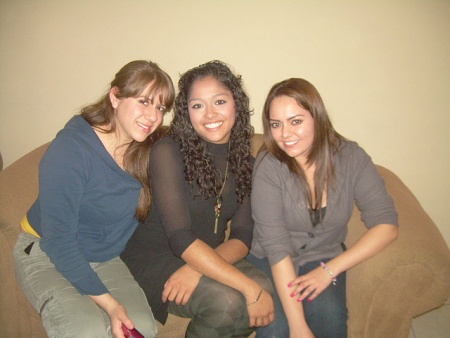 LILIANA Martínez, Astrid Rangel y Nancy
Alejandra.