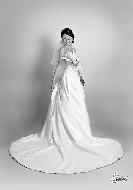 Alicia Cortinas Martínez captada el día de su boda con Antonio Vázquez Delgado.

Sandoval Fotografía