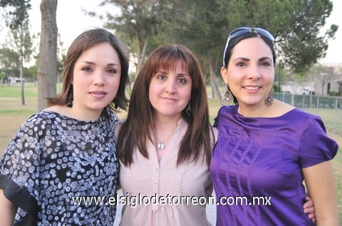 07032011  Sariñana, Norma Mujica, Amparo Mosquera y Verónica Aguilera.