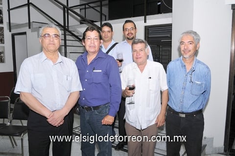 09032011  González, Raúl Meraz, Pablo Amaya, Carlos Burciaga, Ricardo Rodríguez y Fernando Garza.