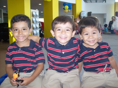 Vuelven los tres García.