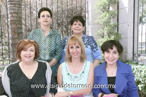 17032011 Arriaga de González, Ely González, Norma Soltero de Martínez, Pascala de Ramos y Lorraine.
