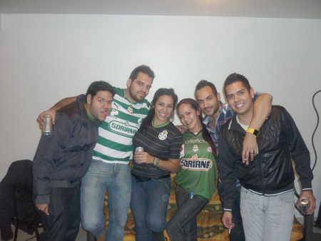 CCÉSAR Corral, Jaime Sánchez, Adriana García, Anaís Rincón, Jorge Córdova y Emmanuel Orozco, en el DF.