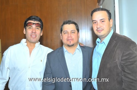 24032011  Araluce, José Ruiz e Ismael Cepeda.