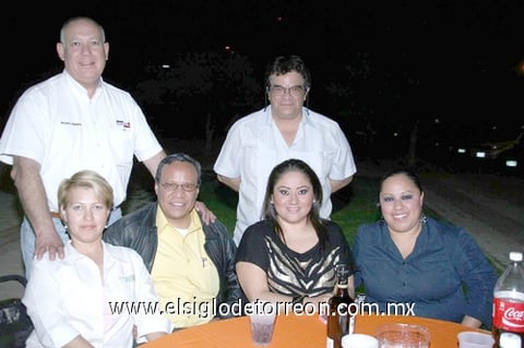 23032011  Gallardo, Víctor Pérez, César González y Carlos de la Maza.