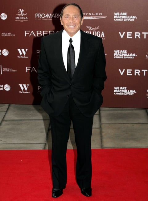El cantante canadiense Paul Anka, felicitó al expremier soviético.