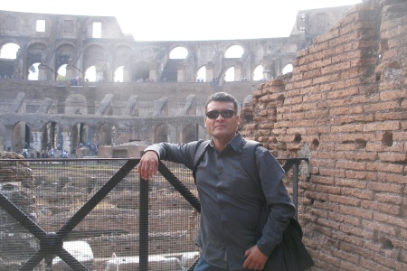 Pasillo del Coliseo, Roma, Octubre 2010. Fotografía enviada por Mario Santos.