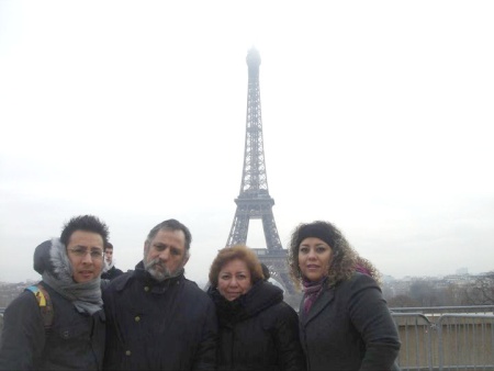 Paris, Francia 29 de Diciembre de 2010. Fotografía enviada por Rosy Ramos .