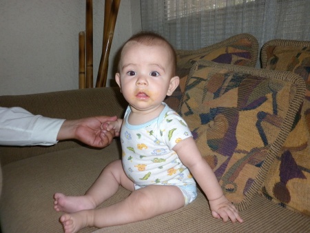 LEONARDO cumpliendo seis meses.