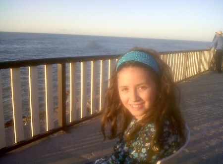 MARIANA Aguirre García en Mar del Plata, Argentina.