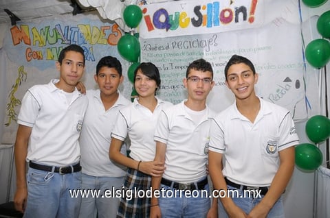 17042011 , Cristian, Dulce, Rodrigo y Sergio.
