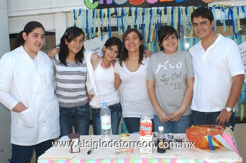 17042011  Gámez, Pamela Galván, Sahara Tovar, Sandra Arjon, Doris Soto y Marcelo Leyva.