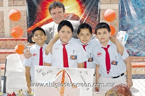 24042011  Moreno, Bryan Mata, Ernesto Acosta, Diego Handal y Óscar Gutiérrez.