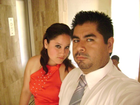 CECILIA Luévanos y Darío Zúñiga en Mazatlán el año pasado.