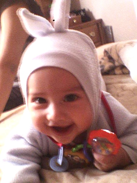 EL pequeño Samuel.