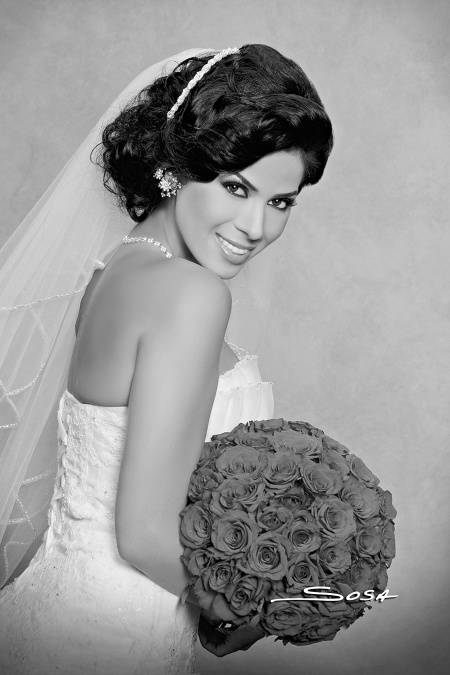 El día de su boda Srita. Marycarmen Guzmán con el Sr. Modesto Alcalá Martínez.

R. Sosa