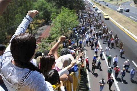 La demanda es que todos los sectores del país se unan para refundar México como una nación libre de la violencia del crimen organizado y la corrupción que lo alimenta, y que genere oportunidades para la población.