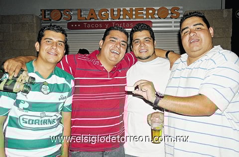 20052011  y Óscar Ibarra, Édgar Trasfí y Sergio Tovar.