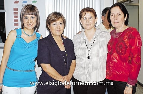 20052011  Rojas, Ely Solís, Lupita Morey y Dora Romero.