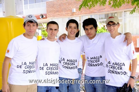 22052011  Santibáñez, Iñaki de la Torre, Luis Lozano, Andrés Astorga y Raymundo von  Bertrab.