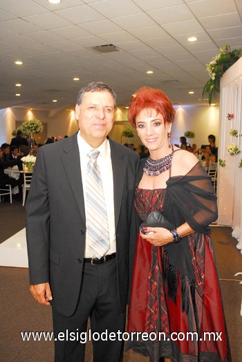 José Alfredo y Lilia García.