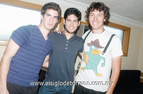 13062011  Zurita, Ernesto Peinado y Omar Ortega.