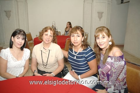 13062011  Díaz de Leal, Elsa Elizondo, Erlinda y Oralia Luévanos.