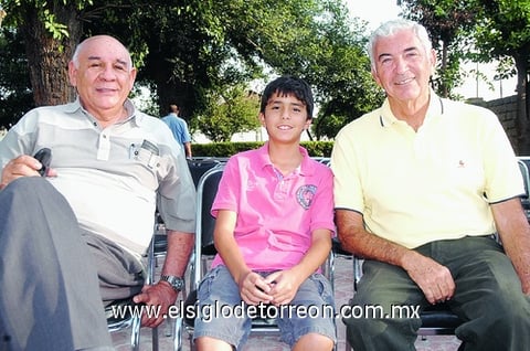 13062011  Garza, Sebastián Garza y Raúl Anaya.