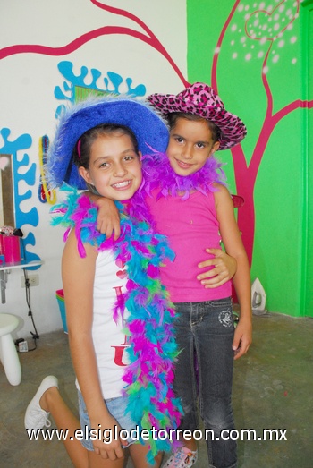 Ximena cumplió siete años y la festejaron en grande.