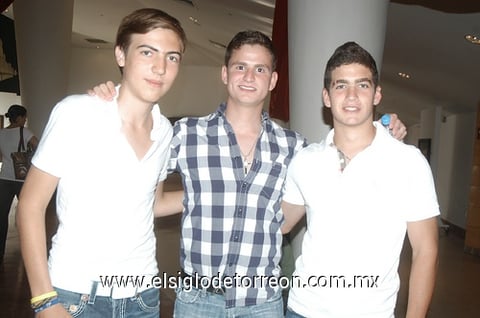 Yasiff, Ranulfo y Andrés.