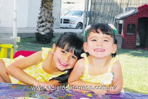 Bárbara y Fernanda.