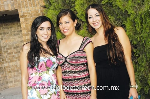 Mariana, Gaby y Cristy.