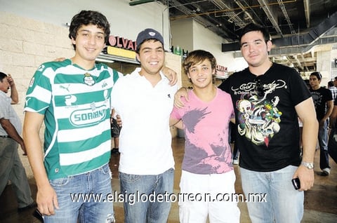 27062011  Martínez, Andrés Hermosillo, Pancho y Alberto Alatorre.