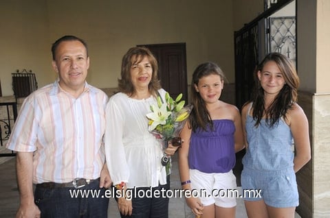 29062011  Treviño, Pilar Sotomayor, Pau Dávila y Flora Tommasi.
