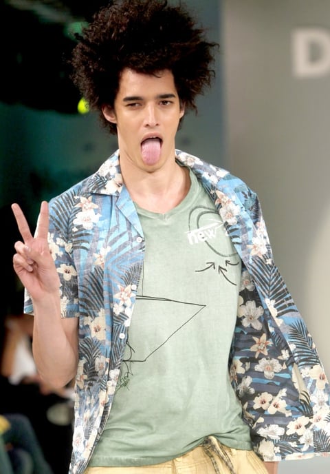 En el evento también se presentó moda masculina.