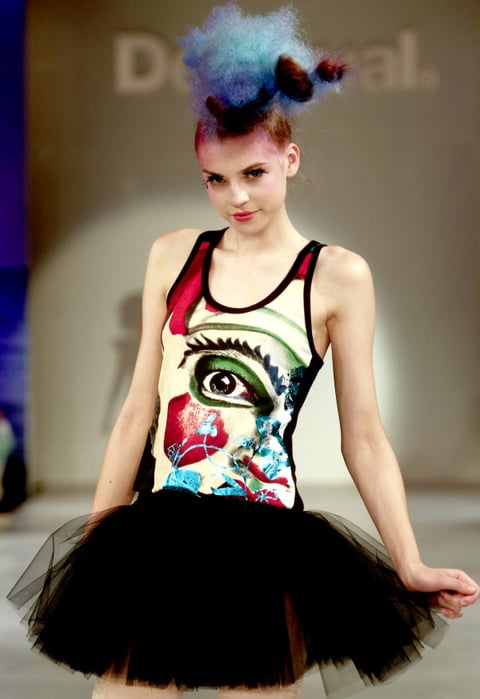 Desigual presentó los primeros diseños de Desigual by M-Lacroix y de Desigual inspired by Cirque du Soleil.